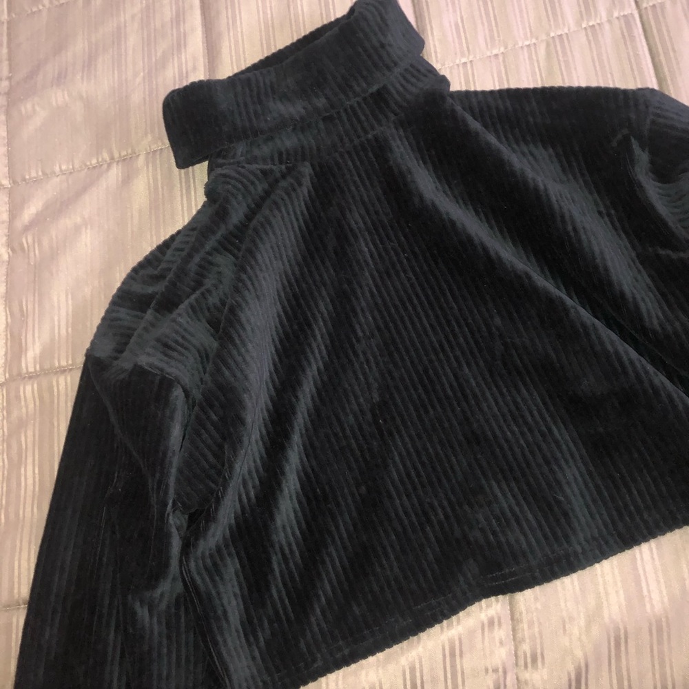 Adika Black Turtleneck Sweater